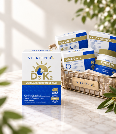 3000 TL Üzeri Sepete D3K2 Hediye! (Hediye Ürünü Se